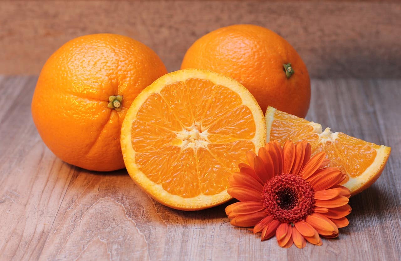 Oranges are a great natural source of Vitamin C