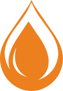 Orange drop icon