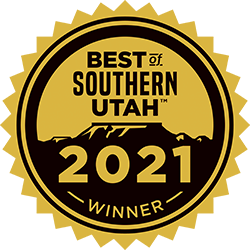 Best of Southern Utah 2021 gold winner logo