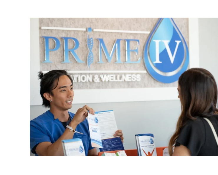 male doctor having a consultation with a female patient