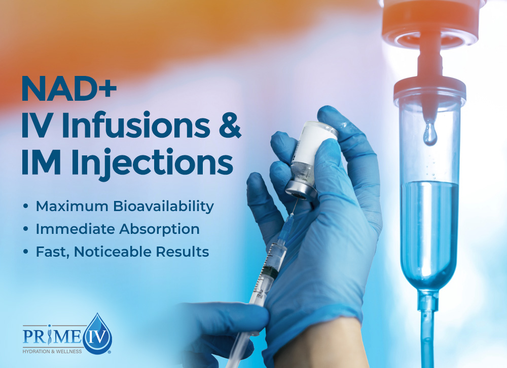 NAD+ IV or Injection Therapy