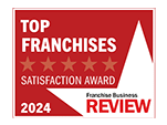 2024 top franchises award badge